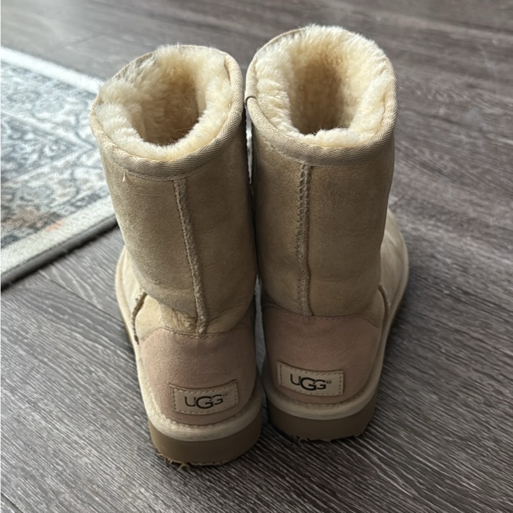 UGG Classic Beige Sheepskin Boots